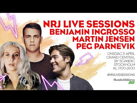 [LIVE] Peg Parnevik, Benjamin Ingrosso & Martin Jensen at NRJ Live Session