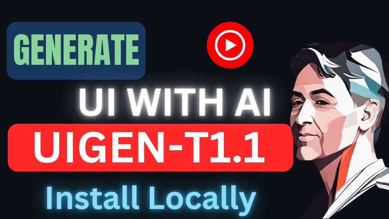 UIGEN T1.1 - Web UI Generation with AI - Install Locally