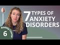 The 7 Types Of Anxiety Disorders From Generalized Anxiety To Social Anxiety Disorder Anxiety 6 30