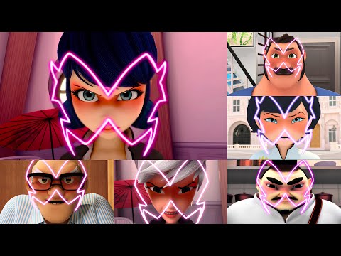 Every Akumatized Member of the Dupain-Cheng Family