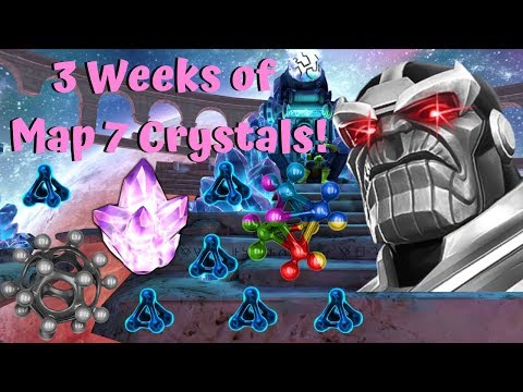3 Weeks of Map 7 Crystal Opening! T2A&T5B! - Marvel Contest of Champions