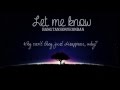 BTS - "Let me know" (ACOUSTIC ENGLISH COVER ...