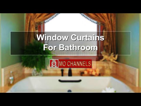 Window Curtains For Bathroom