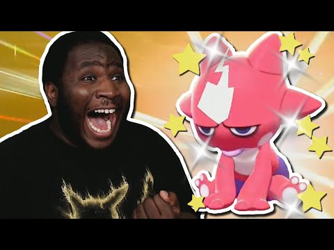 My Shortest Shiny Hunt Yet! - Shiny Toxel Reaction
