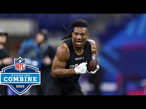 Bijan Robinson's FULL 2023 NFL Scouting Combine On Field Workout