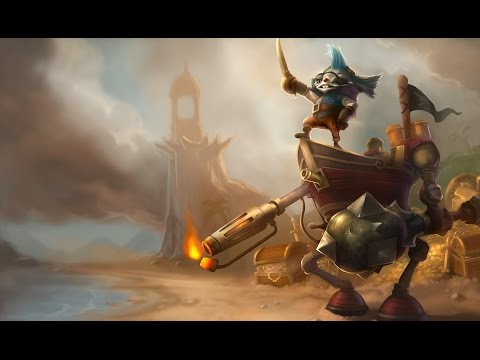 Valkrin Play Rumble vs Ziggs Mid - League Of Legends S6 Challenger Ranked Gameplay