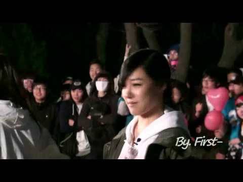 [Fancam] 100413 Tiffany SNSD - recording W!n W!n