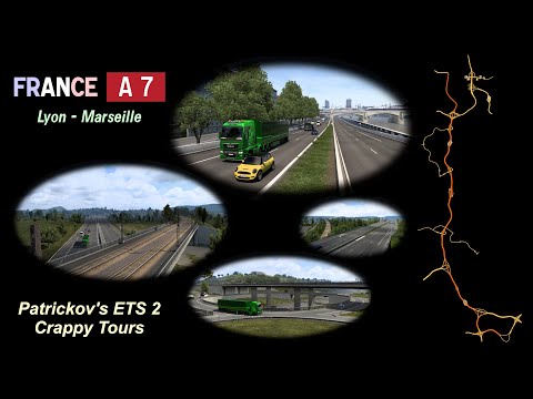 Euro Truck Simulator 2 - France A7 (Lyon - Marseille)