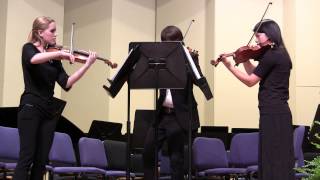FWYO Violin Trio ~ Cosmos Trio XIV Furioso by Badings