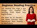 The Power Of Reading English Reading Practice For Beginners Bookish English