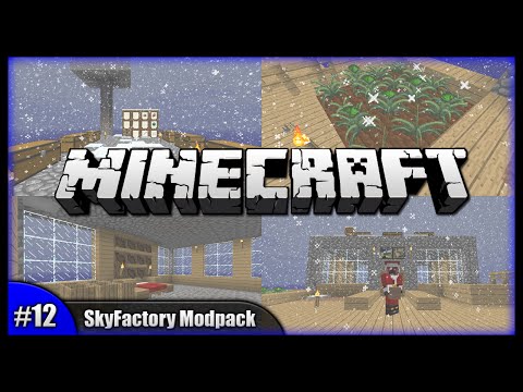 Storage, Bags Galore & Building! || Minecraft SkyFactory Modpack (Modded Minecraft) [Episode 12]