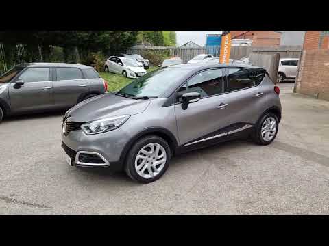 RENAULT CAPTUR 1.5 dCi ENERGY Dynamique MediaNav 5dr Manual SUV in Grey HN15YJM 64,323 miles £8,000