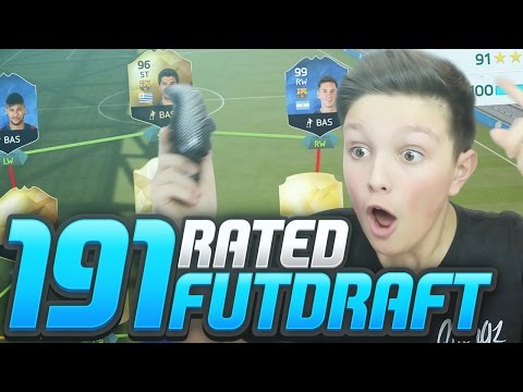 191 RATED!!!!!!! IMPOSSIBLE FUT DRAFT CHALLENGE! - Fifa 16 Ultimate Team
