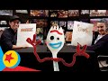 Forky In Outer Space | Pixar Doodle Duel