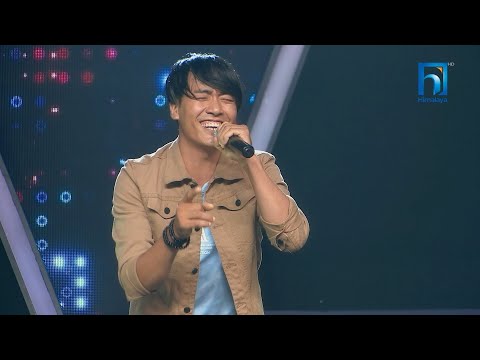 Tika Bahadur Magar "Dulna Mann Lagcha..." The Voice of Nepal Season 4 - 2022