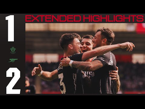 TIERNEY SCORES ON FAREWELL APPEARANCE ❤️ | EXTENDED HIGHLIGHTS | Southampton 1-2 Arsenal | EPL