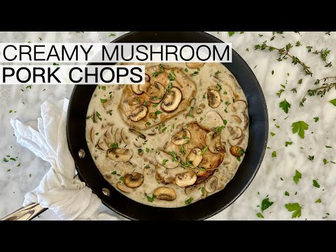 Cream of Mushroom Pork Chops (One Skillet Recipe!)