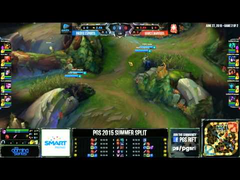 PGS 2015 SUMMER SPLIT GROUP STAGE W6 - PCFC VS WG