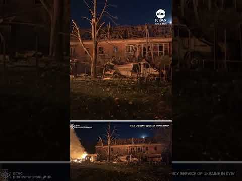 Russia launches 'horrific' drone, missile strikes on Ukraine, killing at least 17, officials say