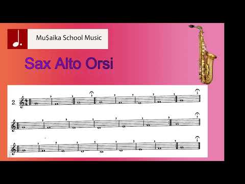Sax Alto Orsi  exe 1 bpm  130