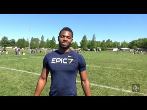 Chad Spencer Interviews Ethan Swanegan (2018/WR) of Blue Springs South HS