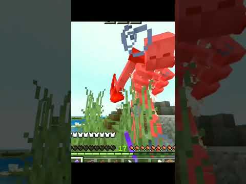 Red hell demon Gaming - fighting with mutant creeper and mutant skeleton can I defeat mutant mobs | #short #minecraft #bixu