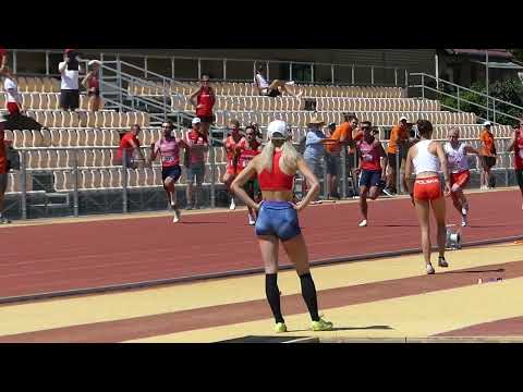 Illovszky Dominik győzelme a 100 m-es síkfutásban