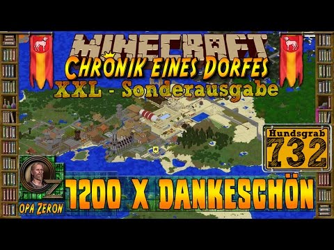 MINECRAFT ZEIT #732 - Chronik eines Dorfes - Sonderausgabe 1200 [HD+Deutsch]