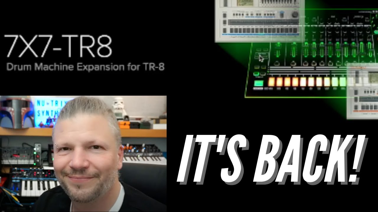 TR-8 7x7 expansion now available (again!) in Roland Cloud