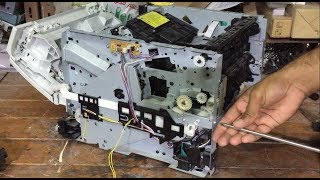 HP Laserjet p2035 and p2055 how to remove a fuser unit