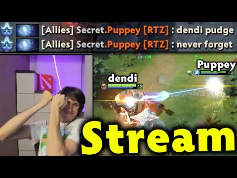 DENDI Pudge Stream : When Dendi got Puppey as support again!