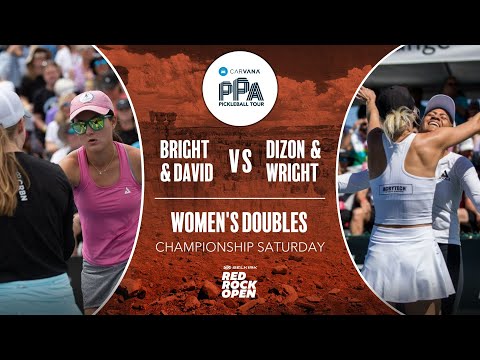 Thrilling Semifinal Women's Doubles Match at the Red Rock Open