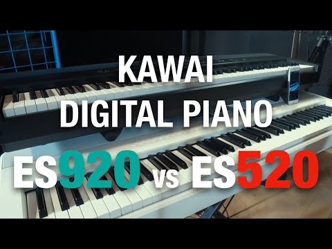 KAWAI ES920 VS ES520 // SOUND COMPARISON // NO TALKING // By David HENRY