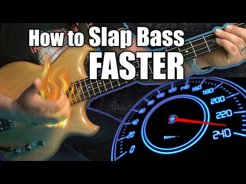 How to Slap Bass FASTER | 2 Minute Tuesday