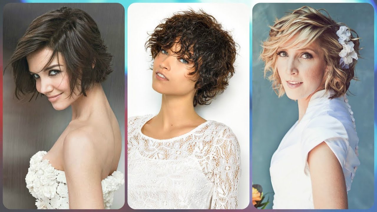 Top 20 🌷 acconciature per matrimonio capelli corti