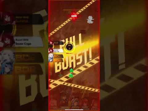 NIKKE Tower stage 470, Crystal Chamber boss fight [Player Level: 400]