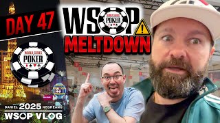 WARNING: CHAOS, PENALTIES, and MELTDOWNS! - Daniel Negreanu 2025 WSOP VLOG Day 47