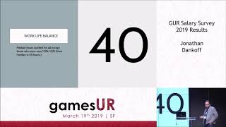 Games User Research Salary Survey 2019 - Jonathan Dankoff & Seb Long