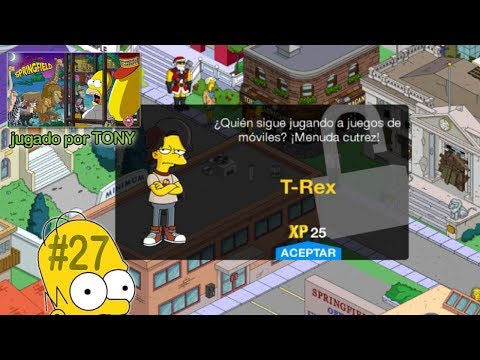 Los Simpson Springfield "Arca de Moe, Cap. 27: T-Rex" por Tony