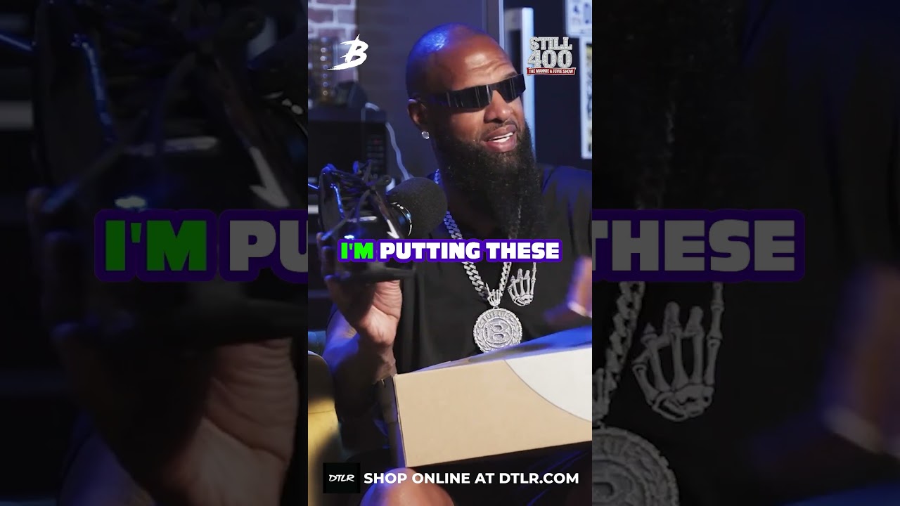 Mannie Fresh & Juvenile give a gift to Slim Thug