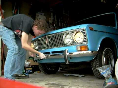 Lada hand crank start