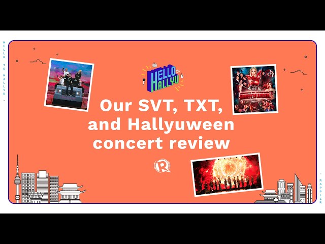 Hello to Hallyu: Our SVT, TXT, and Hallyuween concert review!