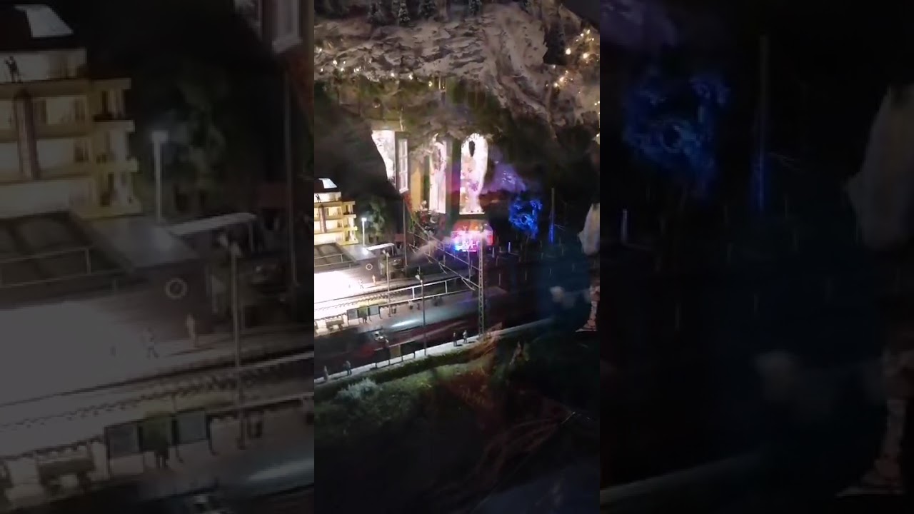 Château Chevalier expo train miniature.