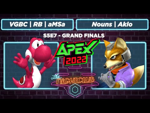 The Nightclub S5E7: VGBC | RedBull |  aMSa vs Nouns | Aklo - Grand Finals SSBM