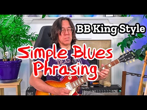 Guitar Wisdom BB King Style Simple Blues Phrasing Demo