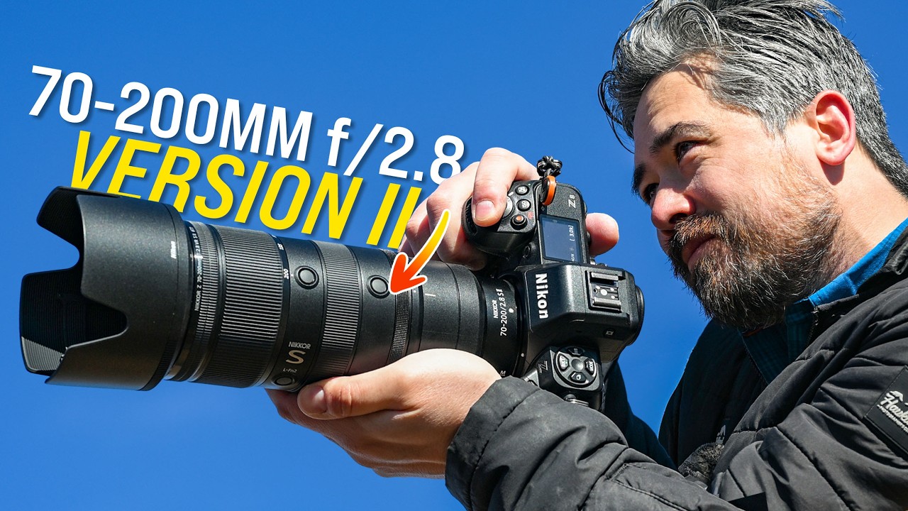 Nikkor Z 70-200mm f/2.8 VR S II Hands-On: Nikon Made It Faster, Sharper, AND Lighter!