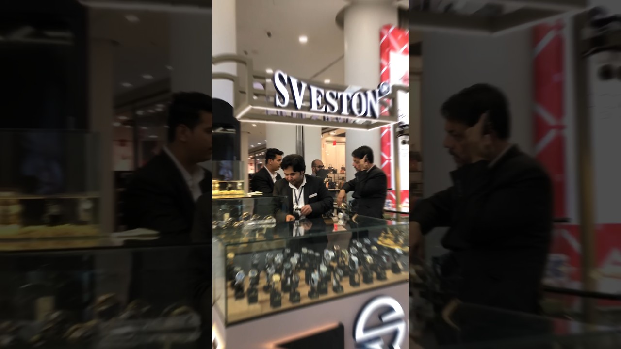 Sveston first ever store in Pakistan at LuckyOne Karachi❤️   #youtuber#youtubeshorts#viral#watches