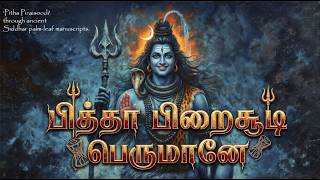 பித்தா பிறைசூடி பெருமானே 🔱 | மனதை உருக்கும் சிவன் பா?
