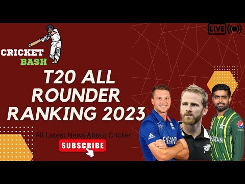 Top Ten ICC T20 All Rounder Ranking 2023. ICC T20 All Rounder . ICC T20 All Rounder Ranking 2023.