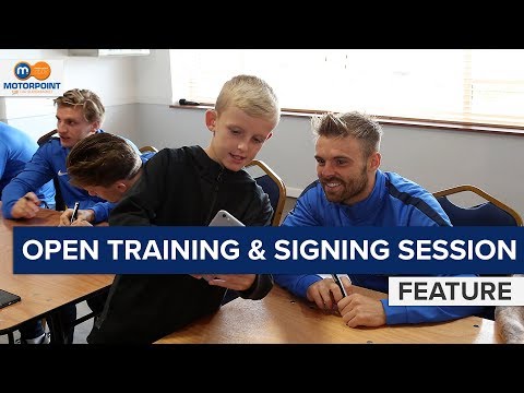 VIDEO | Open Training & Signing Session | Peterborough United - The Posh